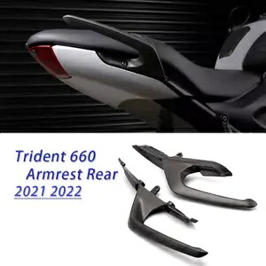 トライデント 660 2021-2023 CNC 助手席ピリオンシートグラブハンドルバーハンドレール For Trident 660 2021-2023 CNC Passenger Pillion Seat Grab Handle Bar Hand Rail 【並行輸入品】