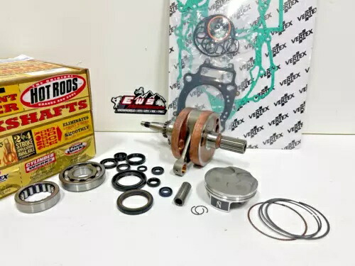 ホンダ CRF 450R ホットロッド クランクシャフト、ナムラ ピストン、ガスケット エンジン リビルド 09-12 Honda CRF 450R Hot Rods Crankshaft, Namura Piston, Gaskets Engine Rebuild 09-12 【並行輸入品】