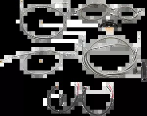 LAチョッパーズ スタンダードハンドルバーケーブル/ブレーキラインキット LA-8231KT2-16 LA Choppers Standard Handlebar Cable/Brake Line Kit LA-8231KT2-16 【並行輸入品】|カスタムパーツ WORLD倉庫