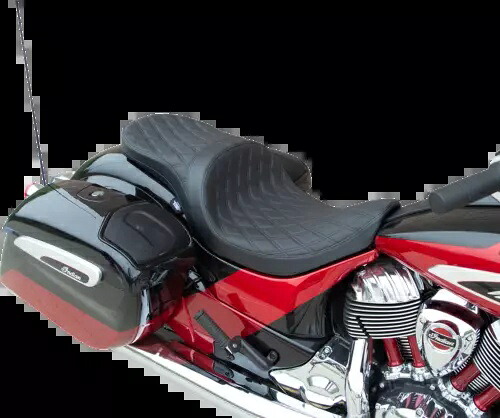 ドラッグスペシャリティーズ ロープロファイルツーリングシート 0810-2259 Drag Specialties Low-Profile Touring Seat 0810-2259 【並行輸入品】｜カスタムパーツ WORLD倉庫
