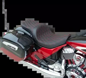ドラッグスペシャリティーズ ロープロファイルツーリングシート 0810-2261 Drag Specialties Low-Profile Touring Seat 0810-2261 【並行輸入品】
