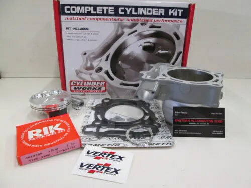 ヤマハ YZ 450FX シリンダー、バーテックスピストン、ガスケットセット (ビッグボア) 2016-2018 YAMAHA YZ 450FX CYLINDER, VERTEX PISTON, GASKET SET (BIG BORE) 2016-2018 【並行輸入品】｜カスタムパーツ WORLD倉庫