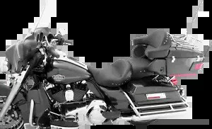 マスタング スーパー ツーリング ワンピース ヴィンテージ シート レシーバー付き 79538 Mustang Super Touring One-Piece Vintage Seat with Receiver 79538 【並行輸入品】｜カスタムパーツ WORLD倉庫