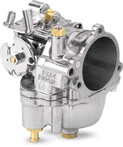 S&Sサイクル スーパーEショーティー キャブレターのみ 11-0420 S & S Cycle Super E Shorty Carburetor Only 11-0420 【並行輸入品】