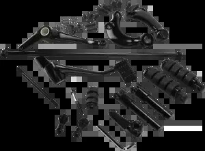 Drag Specialty スポーツスター フォワード コントロール キット 1622-0349 Drag Specialties Sportster Forward Control Kit 1622-0349 【並行輸入品】
