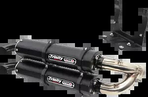 TRINITY Racing(トリニティレーシング) TR-4160S-C2 ステージ5 デュアルスリップオンマフラー TRINITY RACING TR-4160S-C2 Stage 5 Dual Slip-On Muffler 【並行輸入品】
