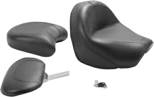マスタング ワイド ツーリング ツーピース シート 運転席背もたれ付き 79283 Mustang Wide Touring Two-Piece Seat with Driver Backrest 79283 【並行輸入品】 147,400円