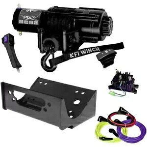 ポラリス レンジャー XP 1000 KFI 5000LB ステルス ウインチ & マウント 2018-2023 POLARIS RANGER XP 1000 KFI 5000LB STEALTH WINCH & MOUNT 2018-2023 【並行輸入品】