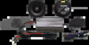 Hogtunes XL シリーズ 225 ワット アンプ/スピーカー キット 225 SG KIT-XL Hogtunes XL Series 225 Watt Amp/Speaker Kit 225 SG KIT-XL 【並行輸入品】｜カスタムパーツ WORLD倉庫