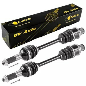 リア左右 CV ジョイントアクスルヤマハグリズリー 450 YFM450FG 4WD 2007-10 Rear Right And Left CV Joint Axles for Yamaha Grizzly 450 YFM450FG 4WD 2007-10 【並行輸入品】