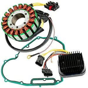 ステーターレギュレーター整流器とガスケット、Polaris Sportsman X2 800 EFI 2007用 Stator Regulator Rectifier And Gasket for Polaris Sportsman X2 800 EFI 2007 【並行輸入品】