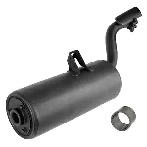 完全な排気マフラー ガスケット付き ヤマハ ラプター 250 YFM250R 2008 2009-2013 に適合 Complete Exhaust Muffler w/ Gasket fits Yamaha Raptor 250 YFM250R 2008 2009-2013 【並行輸入品】