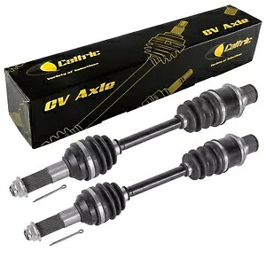 リア左右 CV ジョイントアクスルヤマハビッグベア 400 YFM400F 4WD 2007-12 Rear Right And Left CV Joint Axles for Yamaha Big Bear 400 YFM400F 4WD 2007-12 【並行輸入品】