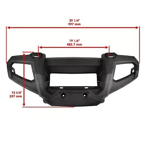 フロントバンパー & パネルポラリススポーツマン 450 4X4 2006 2007 ブラシガードバンパー Front Bumper & Panel For Polaris Sportsman 450 4X4 2006 2007 Brush Guard Bumper 【並行輸入品】