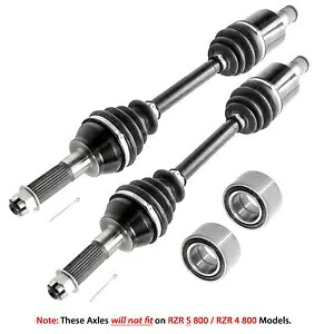 リア Lh Rh CV ジョイントアクスル、ベアリング付きポラリス 1332444 1332672 1332884 2203546 Rear Lh Rh CV Joint Axle W/ Bearing for Polaris 1332444 1332672 1332884 2203546 【並行輸入品】