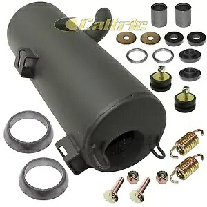 排気マフラー & ガスケットキット Polaris Sportsman 800 6X6 EFI 2009-14 ドーナツ付き Exhaust Muffler & Gasket Kit For Polaris Sportsman 800 6X6 EFI 2009-14 W/Donuts 【並行輸入品】
