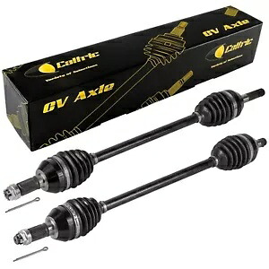 Caltric フロント CV アクスル Can Am Maverick X3 Max Turbo R 2018-2021 左 & 右用 Caltric Front CV Axles For Can Am Maverick X3 Max Turbo R 2018-2021 Left & Right 【並行輸入品】