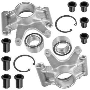 リア左右ナックル ベアリングブッシュ付き ポラリス スポーツマン XP 850 2010-15用 Rear Left Right Knuckle w/ Bearing Bushings for Polaris Sportsman XP 850 2010-15 【並行輸入品】