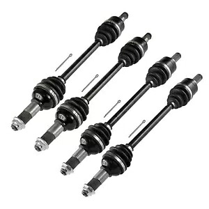 フロントリア左右完全な CV ジョイントアクスルヤマハグリズリー 700 YFM700 14-15 Front Rear Left Right Complete CV Joint Axle for Yamaha Grizzly 700 YFM700 14-15 【並行輸入品】