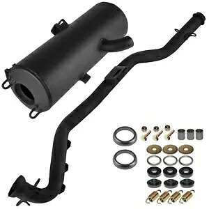 排気マフラーパイプガスケットとハードウェア、ポラリススポーツマン 500 HO 2008-2013 用 Exhaust Muffler Pipe Gaskets & Hardware for Polaris Sportsman 500 HO 2008-2013 【並行輸入品】