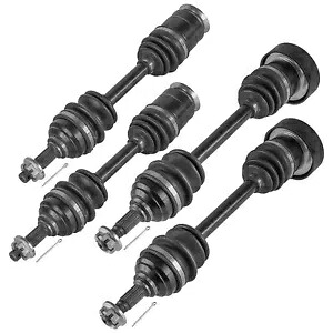 Arctic Cat 250 4X4 2002 用フロントリア左右完全な CV ジョイントアクスル Front Rear Left Right Complete CV Joint Axles for Arctic Cat 250 4X4 2002 【並行輸入品】