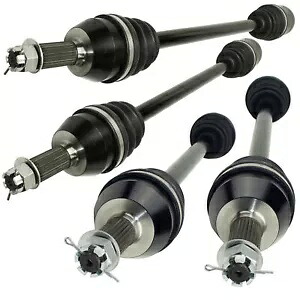 ポラリス RZR XP 1000 2014 2015 用フロントリア左右 CV ジョイントアクスル Front Rear Left Right CV Joint Axles for Polaris RZR XP 1000 2014 2015 【並行輸入品】｜カスタムパーツ WORLD倉庫