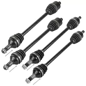 Arctic Cat Wildcat 4X 1000 Ltd 2014 15用フロントリア右左CVジョイントアクスル Front Rear Right Left CV Joint Axles for Arctic Cat Wildcat 4X 1000 Ltd 2014 15 【並行輸入品】