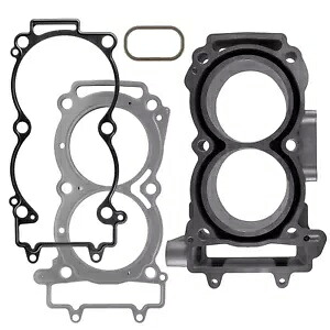 ポラリス用ヘッドベース＆ウォーターガスケット付きシリンダー 3022278 93mm ボア Nikasil Cylinder w/ Head Base & Water Gasket for Polaris 3022278 93mm Bore Nikasil 【並行輸入品】