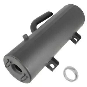 完全な排気マフラー ガスケット付き ポラリス レンジャー クルー 700 4x4 EFI 2008-2009用 Complete Exhaust Muffler w/ Gasket for Polaris Ranger Crew 700 4x4 EFI 2008-2009 【並行輸入品】