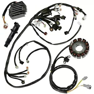 ワイヤーハーネスステーターレギュレーターコイルキットヤマハ YFZ450 YFZ450SPV YFZ450V 2006 に適合 Wire Harness Stator Regulator Coil Kit Fits Yamaha YFZ450 YFZ450SPV YFZ450V 2006 【並行輸入品】