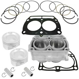 ポラリス RZR S 800 EFI 2009 用シリンダーとピストンリングキットガスケット Cylinder And Piston Ring Kit Gasket For Polaris RZR S 800 EFI 2009 【並行輸入品】