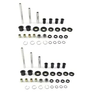 ホンダ TRX650 680 リンコン 2003-2022 リアアッパー/ロア A アームブッシュシャフトキット For Honda TRX650 680 Rincon 2003-2022 Rear Upper / Lower A-Arm Bushing Shaft Kit 【並行輸入品】