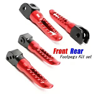 赤 CNC ボブ助手席フットペグ Ducati スクランブラー 800 15 16 17 18 19 20 Red CNC BOB Front Passenger Foot Pegs For Ducati Scrambler 800 15 16 17 18 19 20 【並行輸入品】