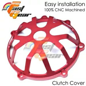 レッドオープンドライハーフクラッチカバー 1 ピース MTS ムルティストラーダ 1000 1100 S CC01-RD Red Open Dry Half Clutch Cover 1 pc For MTS Multistrada 1000 1100 S CC01-RD 【並行輸入品】