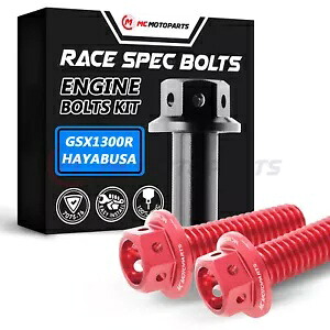 エンジンカバーボルトネジアルミセットフィットスズキ GSX1300R 隼 2008-18 17 Engine Cover Bolts Screws Aluminum Set Fit Suzuki GSX1300R Hayabusa 2008-18 17 【並行輸入品】
