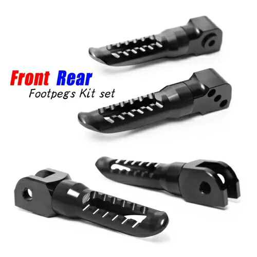 ブラック CNC BOB 助手席フットペグヤマハ XSR 700 16 17 18 Black CNC BOB Front Passenger Foot Pegs For Yamaha XSR 700 16 17 18 【並行輸入品】