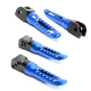 ブルー CNC BOB 助手席フットペグ CBR1000RR Fireblade 13 14 15 16 17 Blue CNC BOB Front Passenger Foot Pegs For CBR1000RR Fireblade 13 14 15 16 17 【並行輸入品】