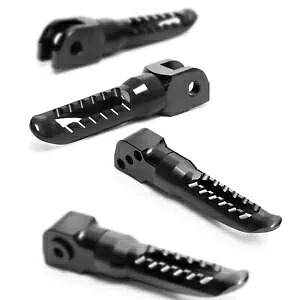 ブラック CNC ボブ助手席フットペグヤマハ YZF R6 17 18 19 20 21 22 23 Black CNC BOB Front Passenger Foot Pegs For Yamaha YZF R6 17 18 19 20 21 22 23 【並行輸入品】