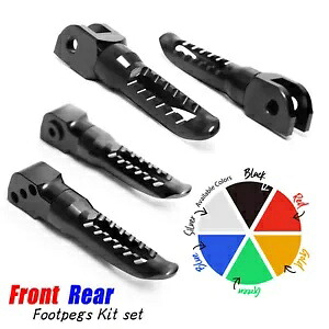ブラック CNC ボブ助手席フットペグトライアンフストリートトリプル RX 15 16 17 18 Black CNC BOB Front Passenger Foot Pegs For Triumph STREET TRIPLE RX 15 16 17 18 【並行輸入品】
