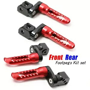 レッド BOB リアライダーフットペグ 25 ミリメートルエクステンダー TDM 900 02-07 08 09 10 11 12 13 Red BOB Rear Rider Foot Pegs 25mm Extender For TDM 900 02-07 08 09 10 11 12 13 【並行輸入品】