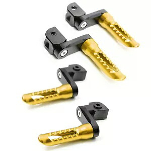 ゴールド BOB リアライダーフットペグ 40 ミリメートルエクステンダースズキ GSX-R 600 01 02 03 Gold BOB Rear Rider Foot Pegs 40mm Extender For Suzuki GSX-R 600 01 02 03 【並行輸入品】