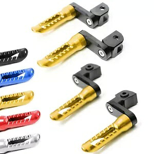 ゴールド BOB リアライダーフットペグ 40 ミリメートルエクステンダー FZ8/S Fazer 10-12 13 14 15 16 用 Gold BOB Rear Rider Foot Pegs 40mm Extender For FZ8 /S Fazer 10-12 13 14 15 16 【並行輸入品】