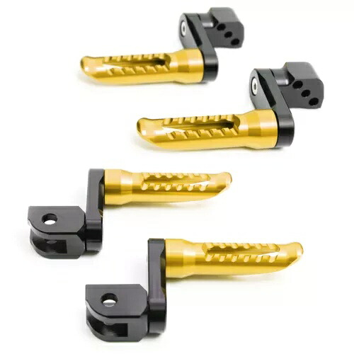 ゴールド BOB リアライダーフットペグ 40 ミリメートルエクステンダー F800R 09 10 11 12 13 14 Gold BOB Rear Rider Foot Pegs 40mm Extender For F800R 09 10 11 12 13 14 【並行輸入品】