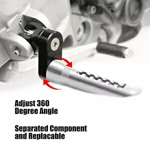 チタンボブリアライダーフットペグ 25 ミリメートルエクステンダーヤマハ YZF R125 08-11 12 13 Titanium BOB Rear Rider Foot Pegs 25mm Extender For Yamaha YZF R125 08-11 12 13 【並行輸入品】
