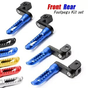 ブルー BOB リアライダーフットペグ 40 ミリメートルエクステンダードゥカティモンスター 797 17 18 19 20 Blue BOB Rear Rider Foot Pegs 40mm Extender For Ducati Monster 797 17 18 19 20 【並行輸入品】