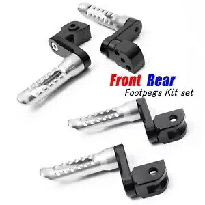 チタン BOB リアライダーフットペグ 40 ミリメートルエクステンダー ZZR 1400 Ninja ZX14 15-22 23 用 Titanium BOB Rear Rider Foot Pegs 40mm Extender For ZZR 1400 Ninja ZX14 15-22 23 【並行輸入品】