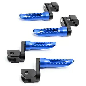 ブルー BOB リアライダーフットペグ 40 ミリメートルエクステンダードゥカティ 959 パニガーレ 16 17 18 19 Blue BOB Rear Rider Foot Pegs 40mm Extender For Ducati 959 Panigale 16 17 18 19 【並行輸入品】