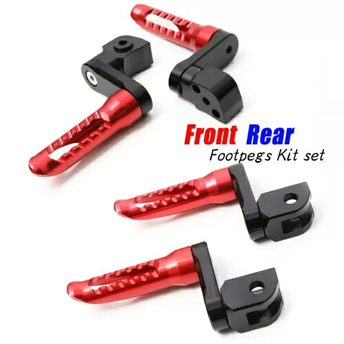 レッド BOB リアライダーフットペグ 40 ミリメートルエクステンダースズキ GSXR 600 04 05 Red BOB Rear Rider Foot Pegs 40mm Extender For Suzuki GSXR 600 04 05 【並行輸入品】 44,880円