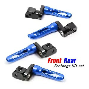 ブルー BOB リアライダーフットペグ 25 ミリメートルエクステンダー YZF R1 10-13 14 15 16 17 18 19用 Blue BOB Rear Rider Foot Pegs 25mm Extender For YZF R1 10-13 14 15 16 17 18 19 【並行輸入品】 44,880円