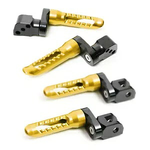ゴールド BOB リアライダーフットペグ 25 ミリメートルエクステンダー SV650 S 99-04 05 06 07 08 09 10用 Gold BOB Rear Rider Foot Pegs 25mm Extender For SV650 S 99-04 05 06 07 08 09 10 【並行輸入品】